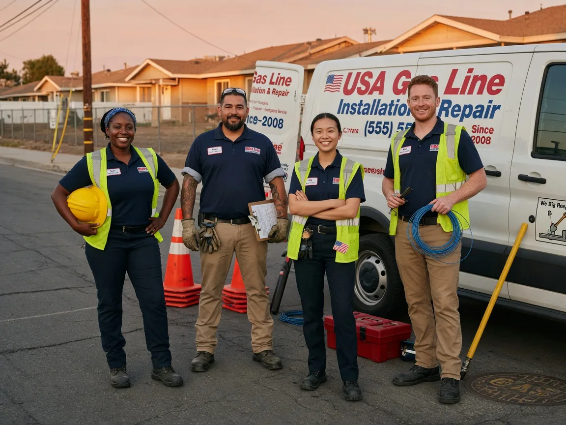 Gas Line Installation company in Milton, IL